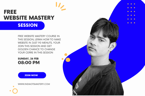 WEBNARS INDIA OTS MASTERY FREE SESSION